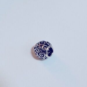 Pandora swirl charm
